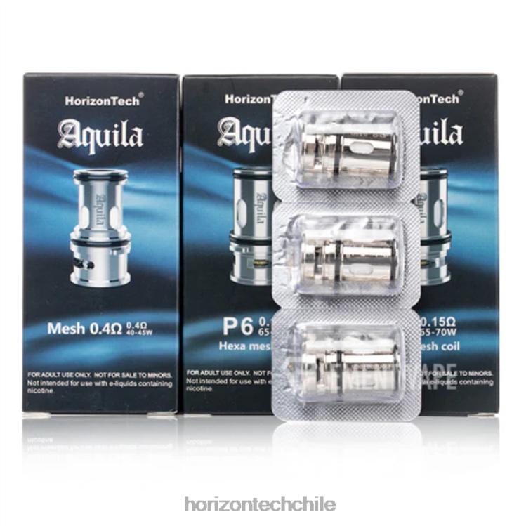 HorizonTech Aquila bobina (paquete de 3) p6 - 0,15 ohmios (paquete de 3) - Horizon Tech Company 2ZV4Z183