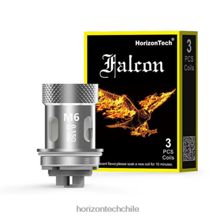 HorizonTech Falcon bobinas (paquete de 3) m6 0,15 ohmios (paquete de 3) - HorizonTech Santiago 2ZV4Z167