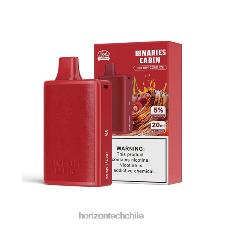 HorizonTech Binaries Cabin desechable 20ml hielo de cola de cereza - Horizon Tech Vape Coils 2ZV4Z54