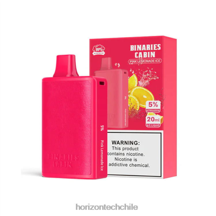 hielo de limonada rosa