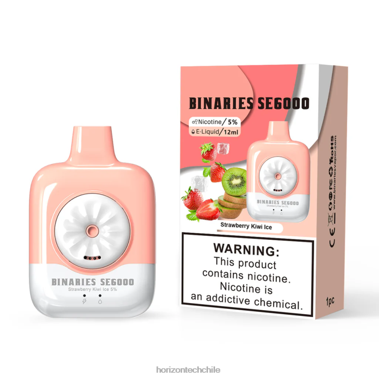 HorizonTech Binaries Cabin desechable se 12ml hielo de fresa y kiwi - Horizon Tech Vape Coils 2ZV4Z144