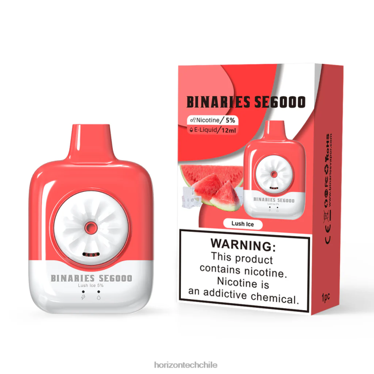 HorizonTech Binaries Cabin desechable se 12ml hielo exuberante - HorizonTech Santiago 2ZV4Z127