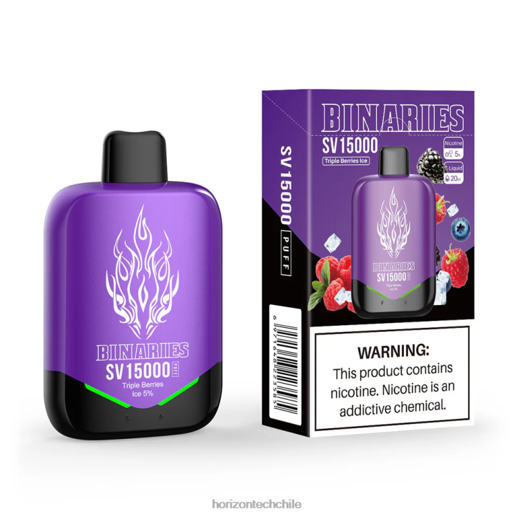 HorizonTech Binaries Cabin desechables hielo de bayas triples - Horizon Tech Vape Coils 2ZV4Z94
