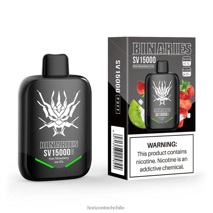 HorizonTech Binaries Cabin desechables hielo de kiwi y fresa - Horizon Tech Vape Tank 2ZV4Z89