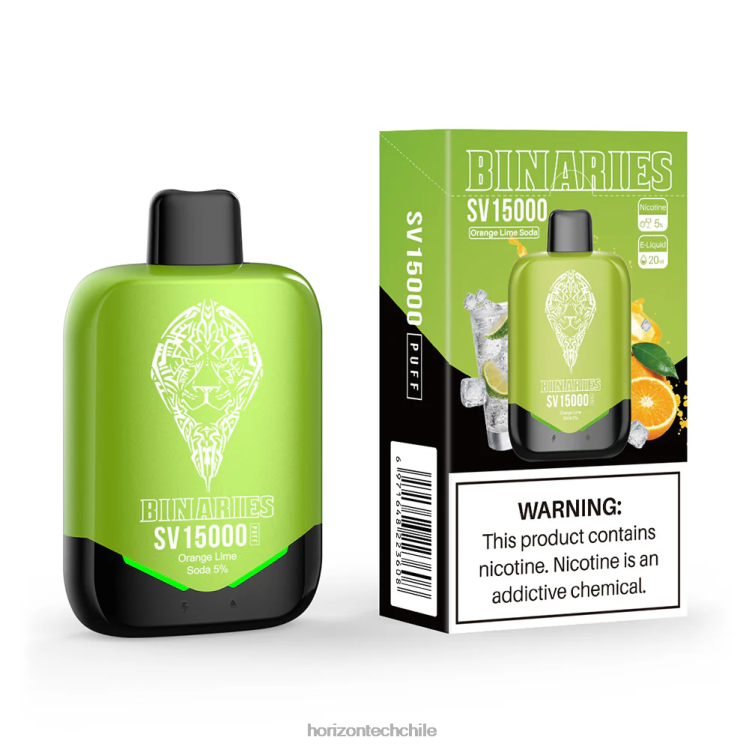 HorizonTech Binaries Cabin desechables refresco de lima y naranja - HorizonTech Disposable Vape 2ZV4Z91