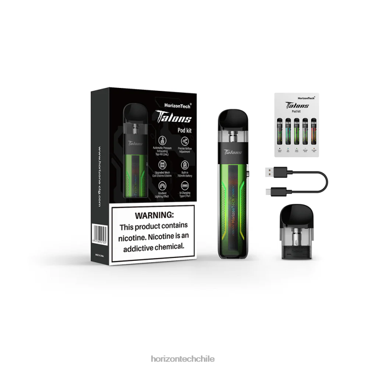 HorizonTech Talons kit de inicio manzana verde - Horizon Tech Vape Tank 2ZV4Z201