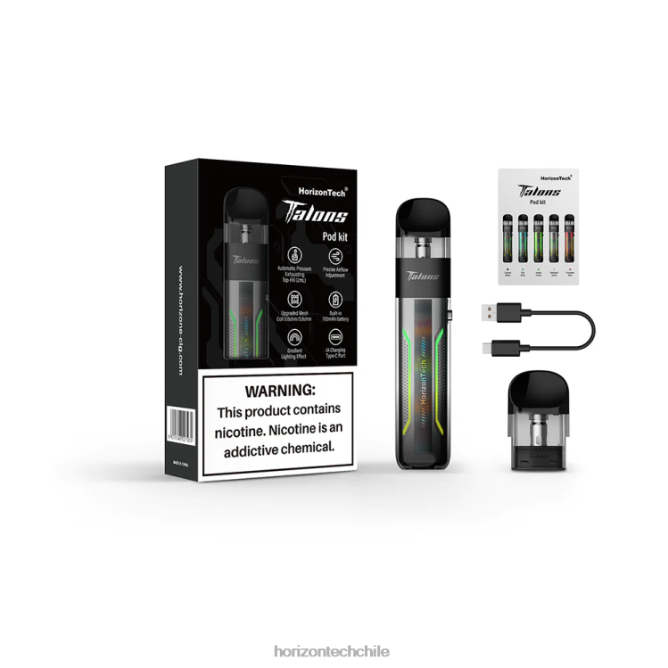 HorizonTech Talons kit de inicio plata medianoche - HorizonTech Vape Chile 2ZV4Z200